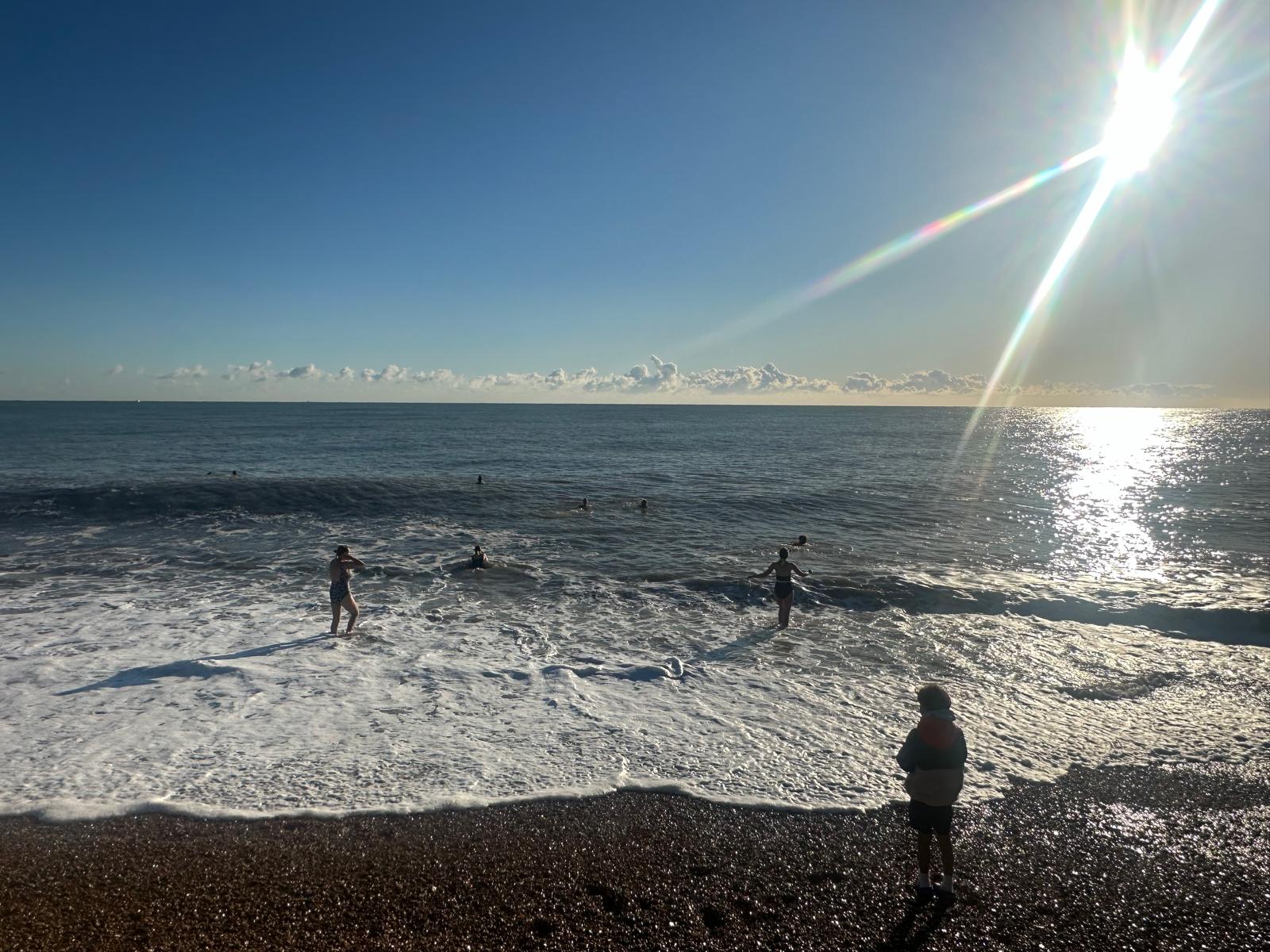 cold water swimming