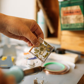 Wildflower and Stained Glass Decorations Workshop, Bristol