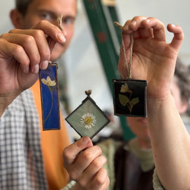 Wildflower and Stained Glass Decorations Workshop, Bristol