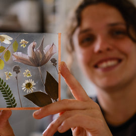 Wildflower and Copper Foiling Workshop, Bristol