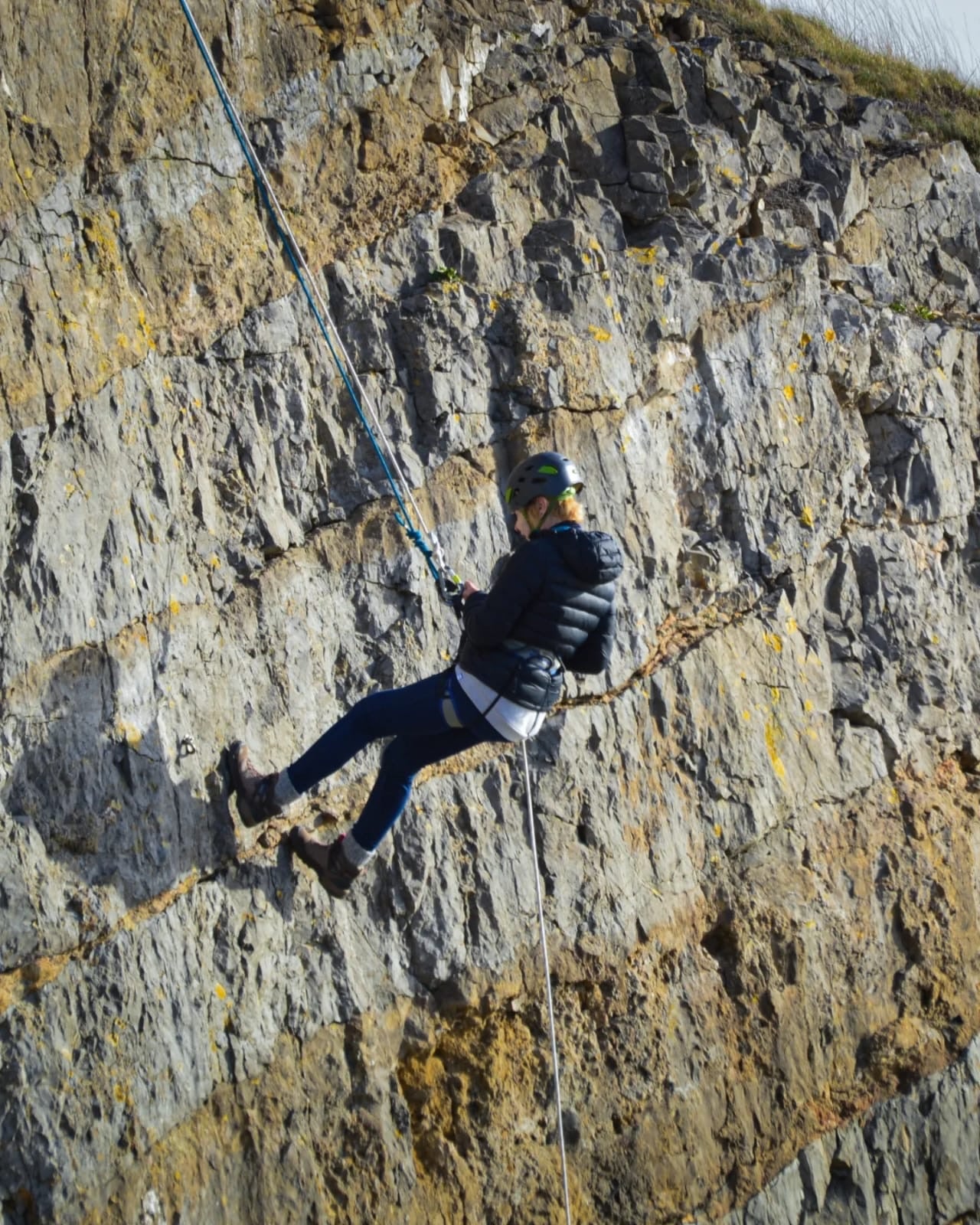 Abseiling, Weston-Super-Mare