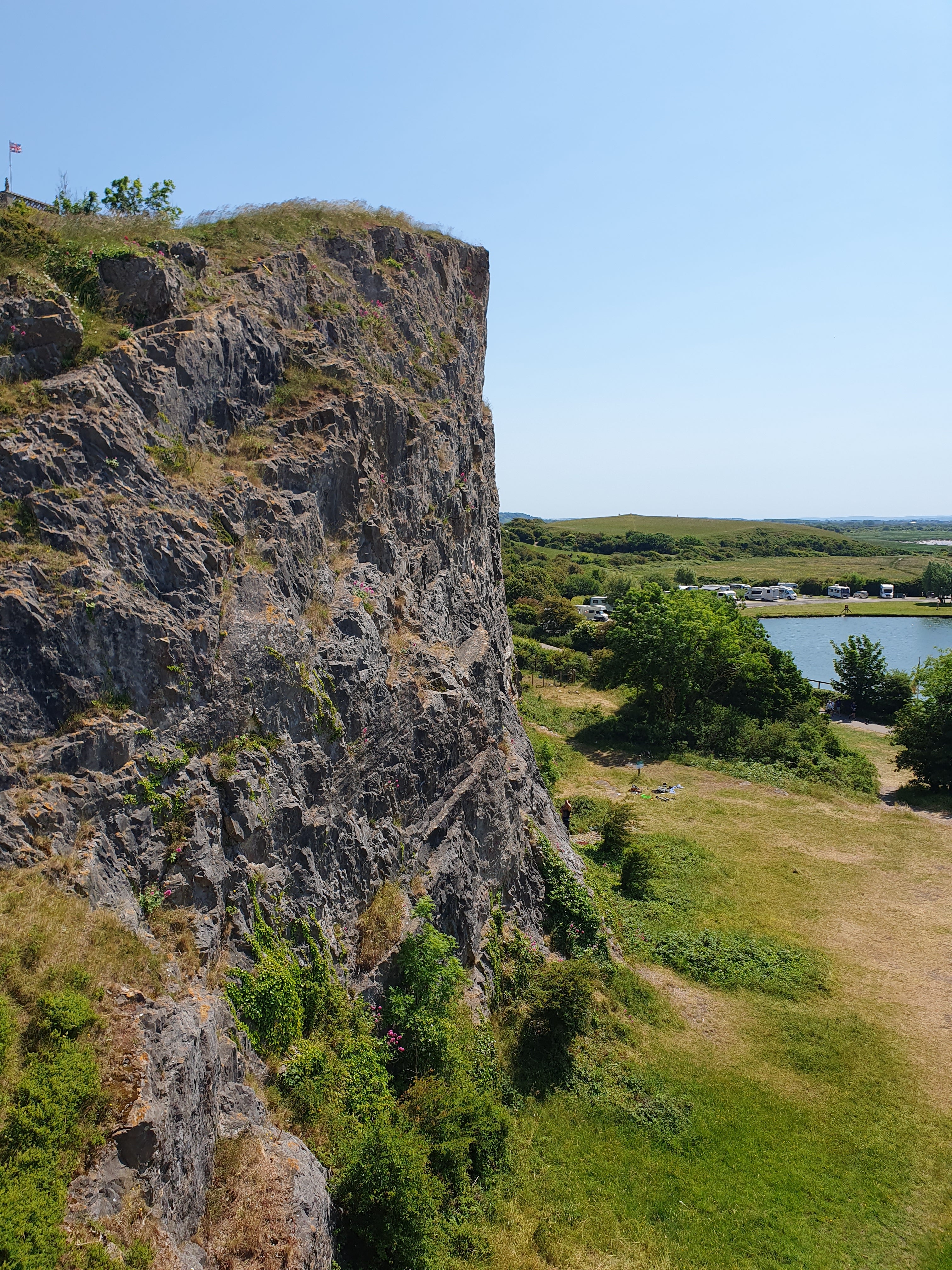 Abseiling, Weston-Super-Mare