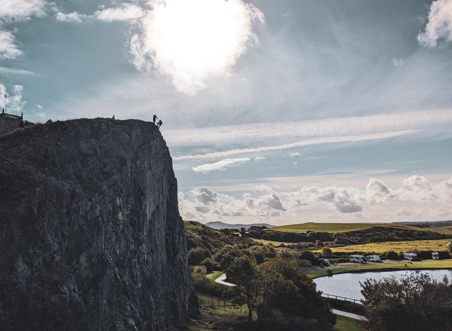 Abseiling, Weston-Super-Mare