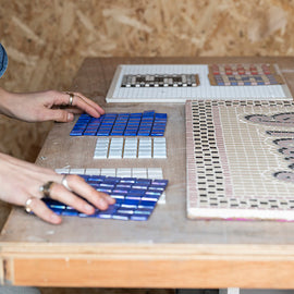 Mosaic Sign Workshop in Margate