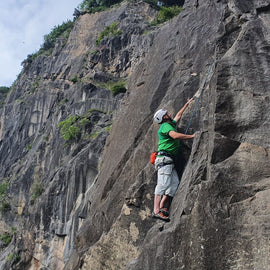 Up, Up and Up again - Avon Gorge Rock Climbing