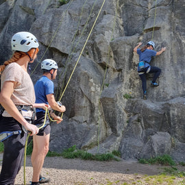 Up, Up and Up again - Avon Gorge Rock Climbing