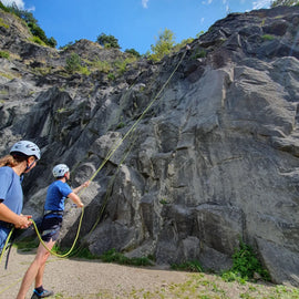 Up, Up and Up again - Avon Gorge Rock Climbing