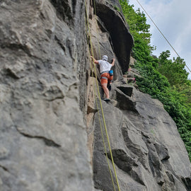 Up, Up and Up again - Avon Gorge Rock Climbing