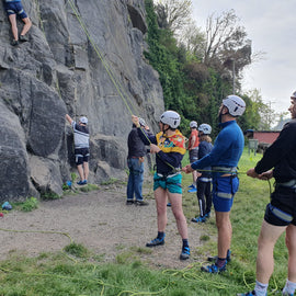 Up, Up and Up again - Avon Gorge Rock Climbing