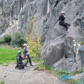 Up, Up and Up again - Avon Gorge Rock Climbing