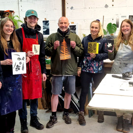 Botanical Print Making, Bristol