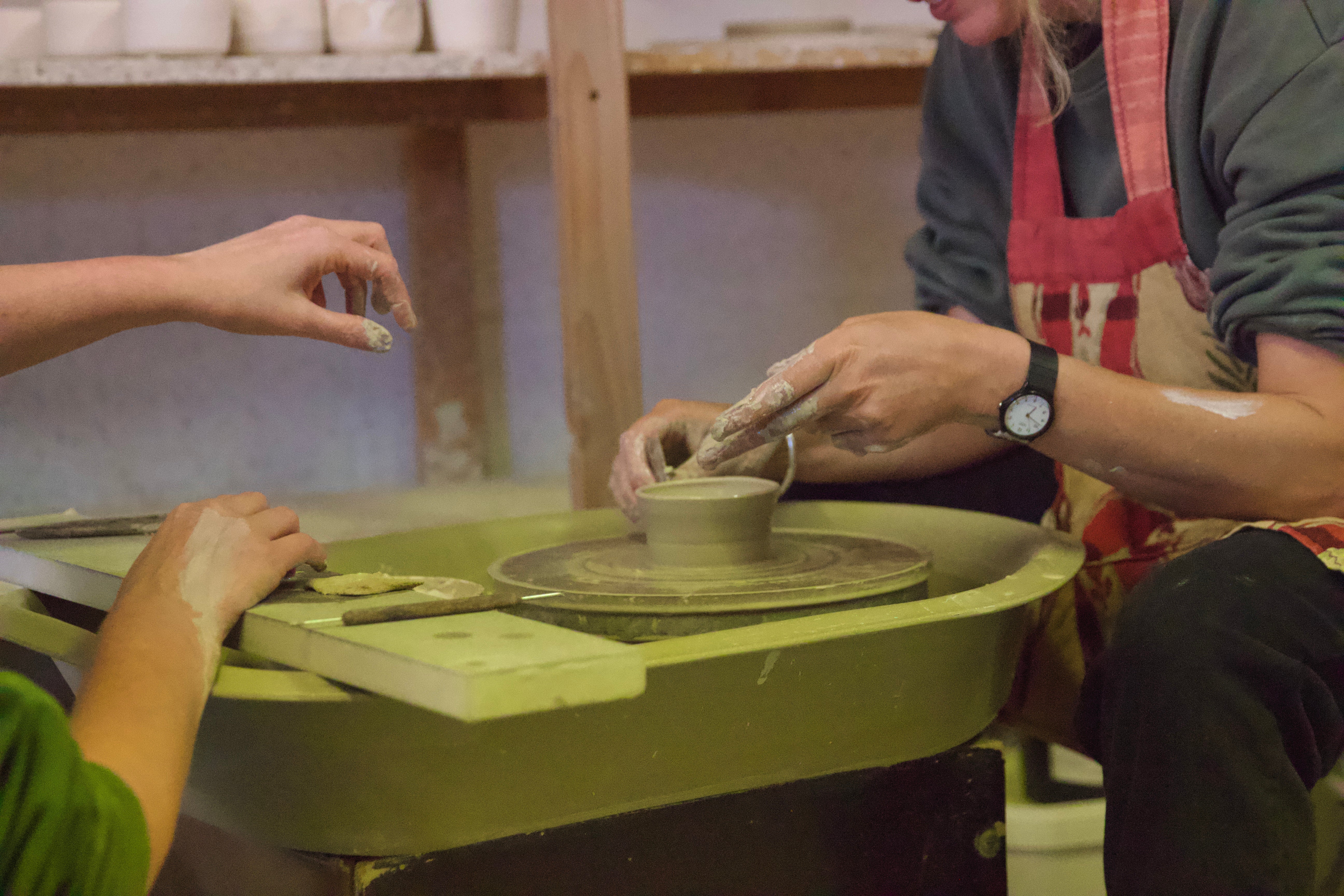 Pottery - Spinning The Clay, in Bristol