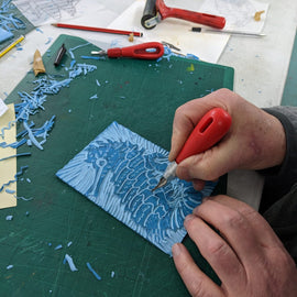 Lino Printing, Bristol