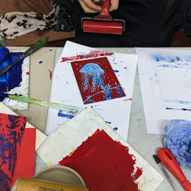 Lino Printing, Bristol