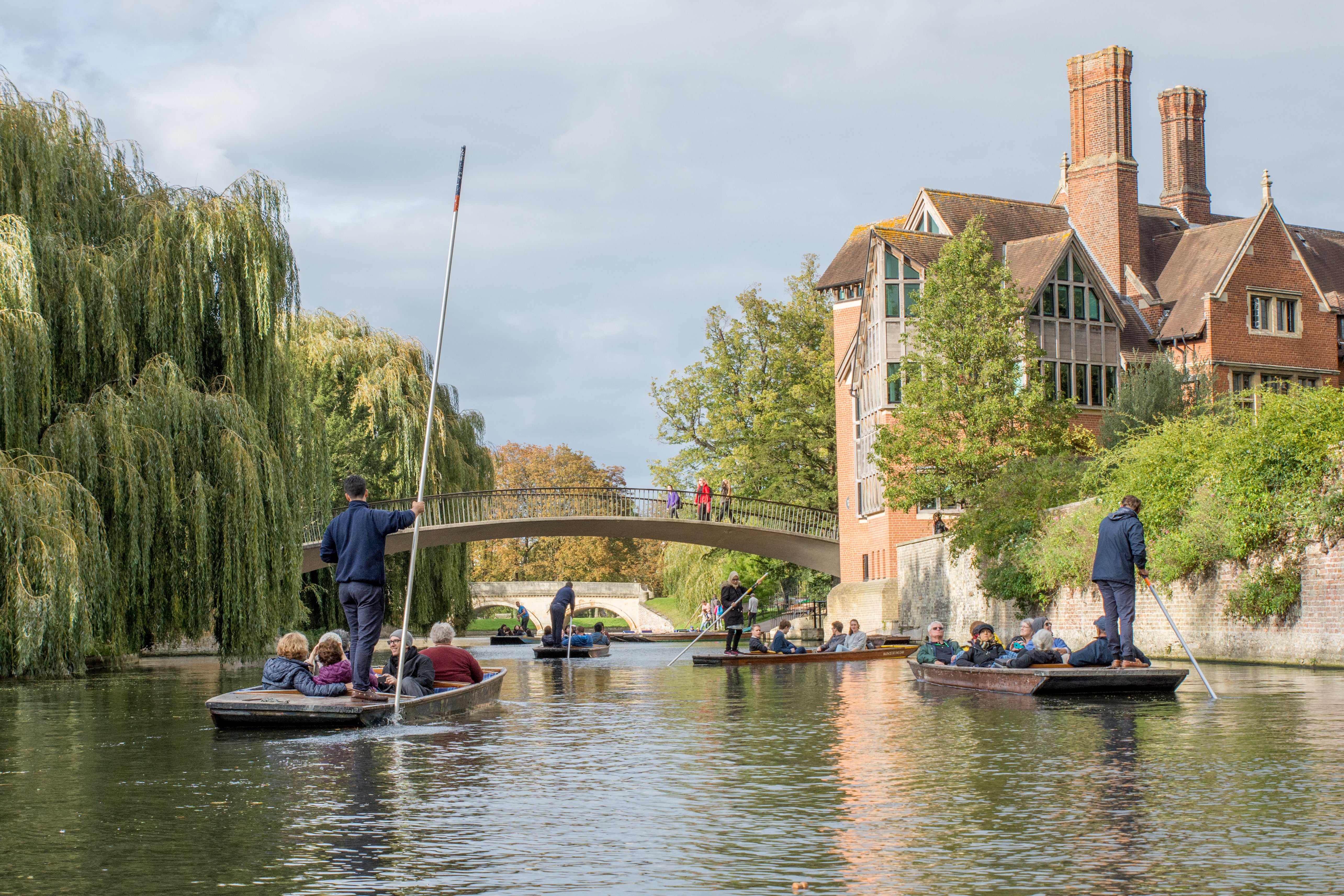 Historical Walking, Punting Tour: Cambridge