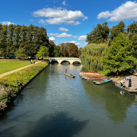 Historical Walking, Punting Tour: Cambridge