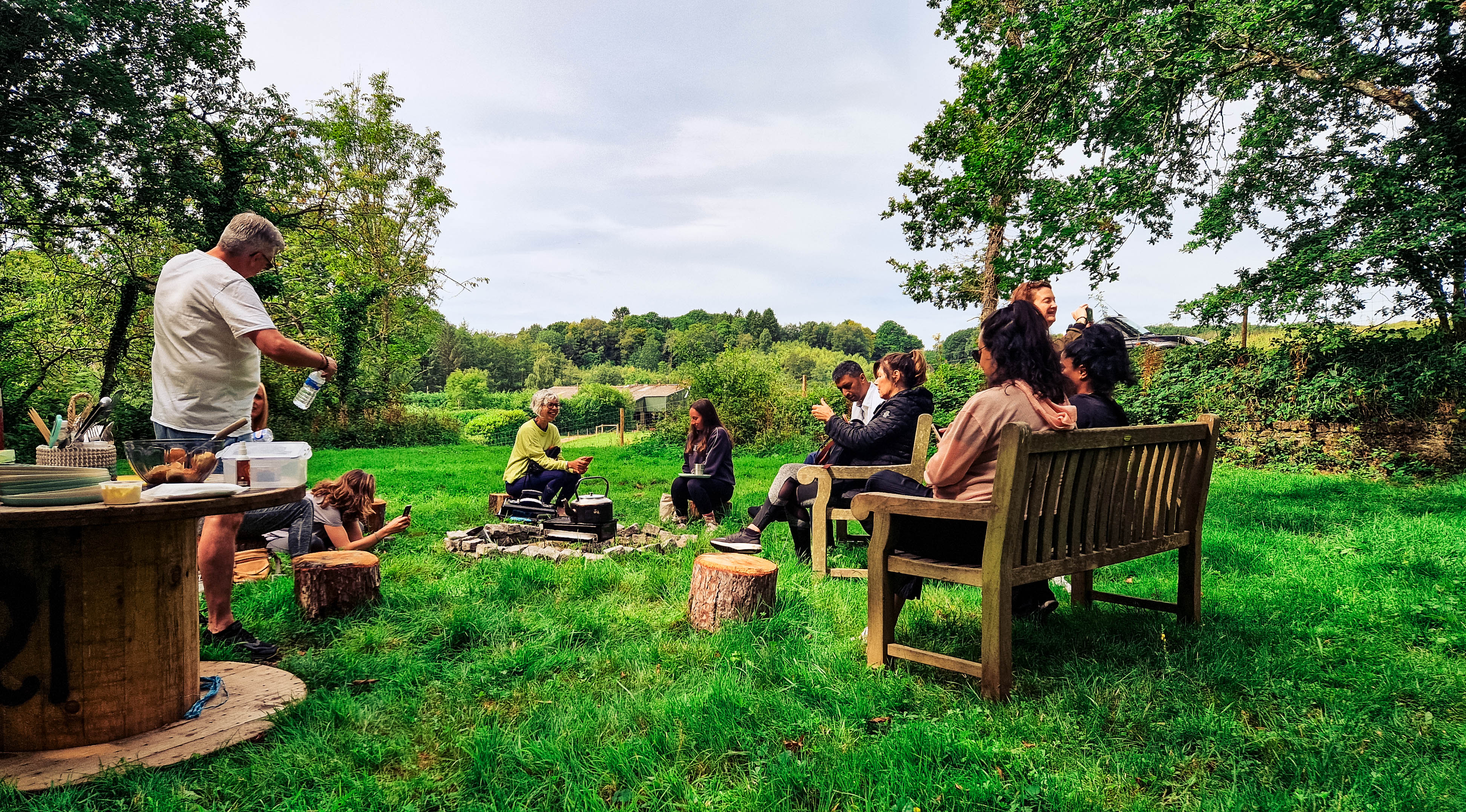 Yoga and Forest Bathing Day Retreat (nr Brighton)