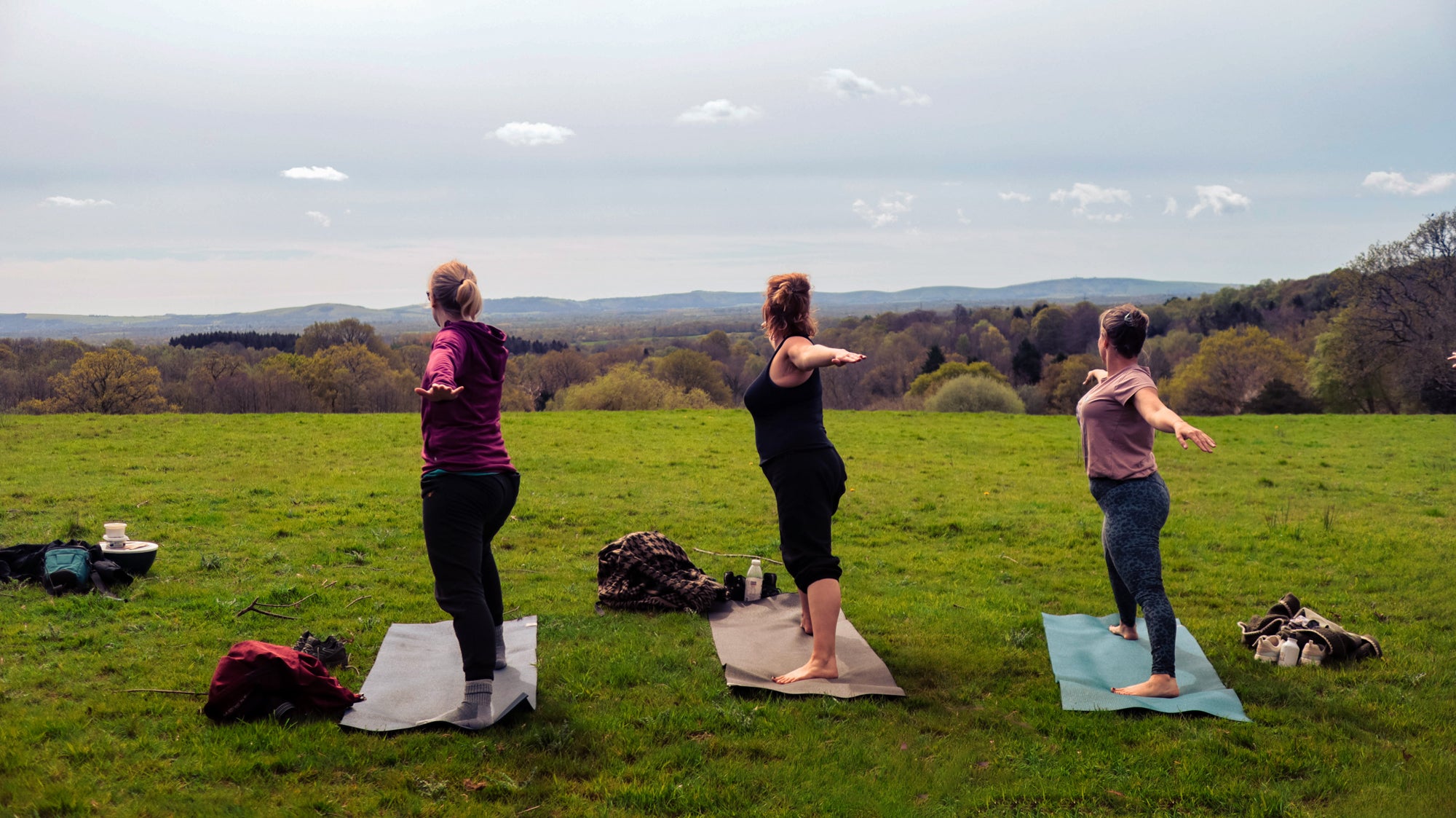 Yoga and Forest Bathing Day Retreat (nr Brighton)