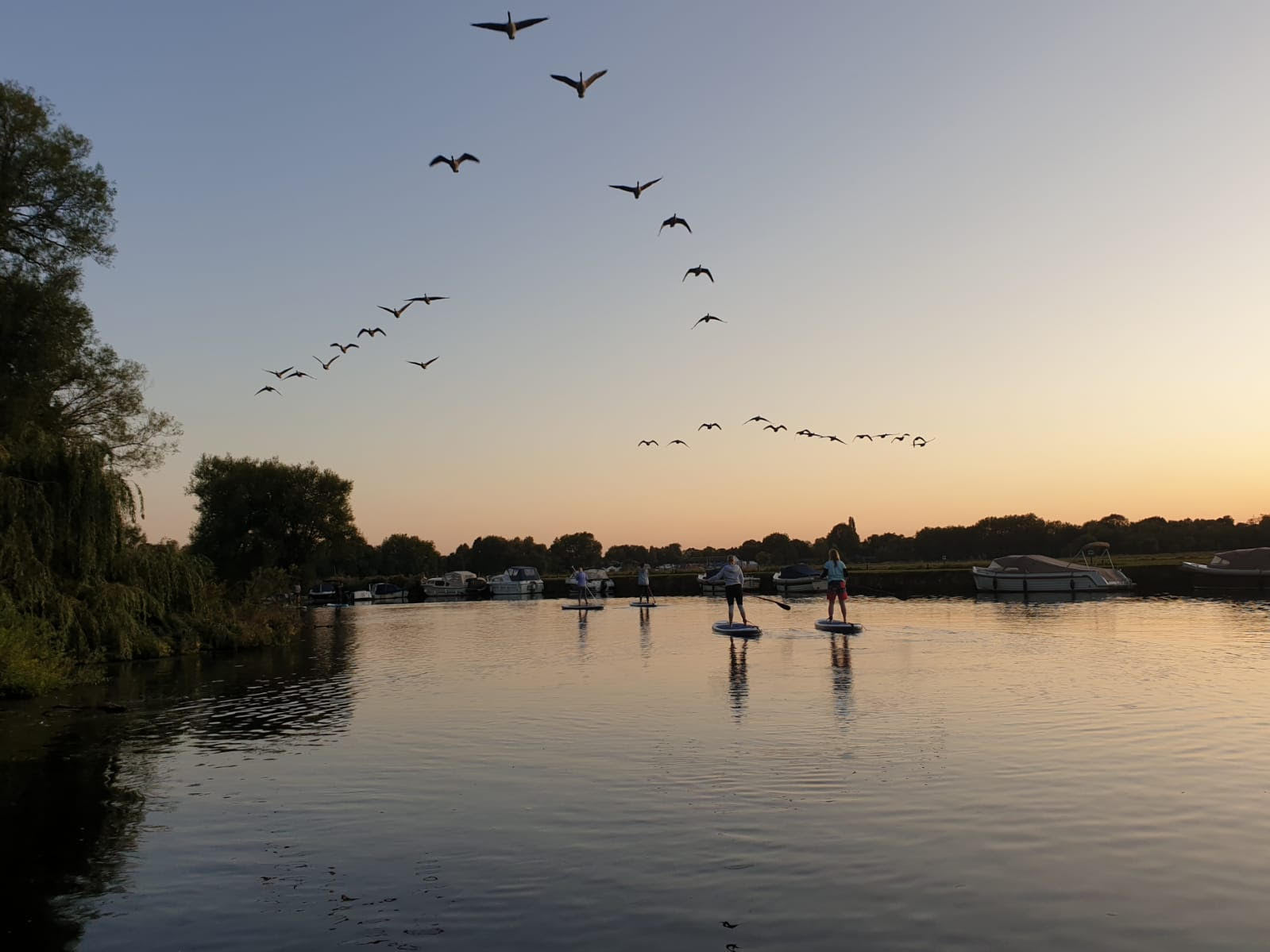 Sunset Paddleboard in Henley