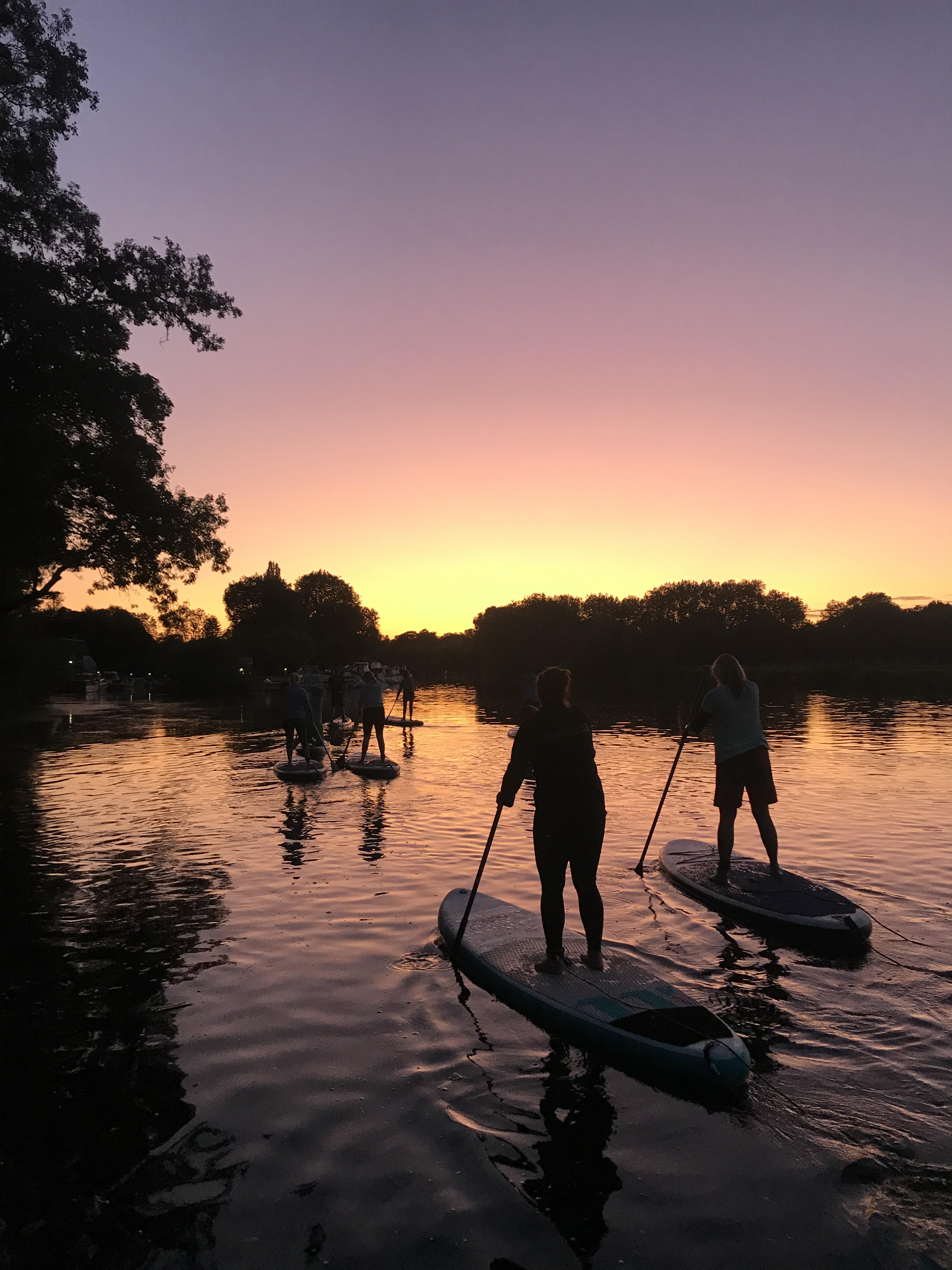 Sunset Paddleboard in Henley