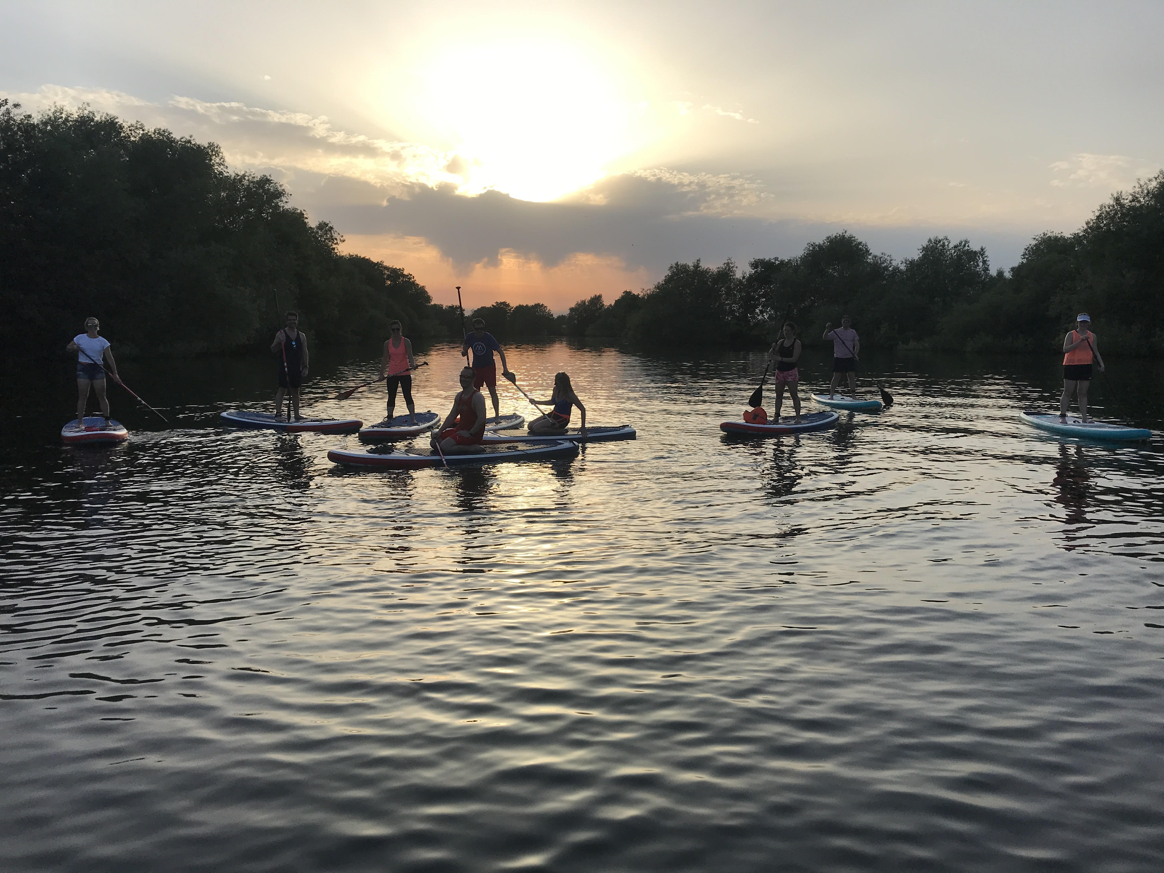 Sunset Paddleboard in Henley