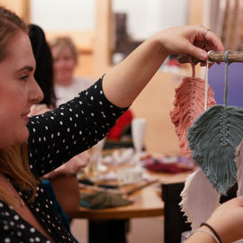 Macrame Workshop in Bristol