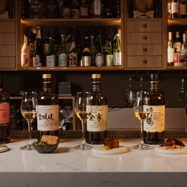 Nikka Japanese Whisky Experience with Food Pairing