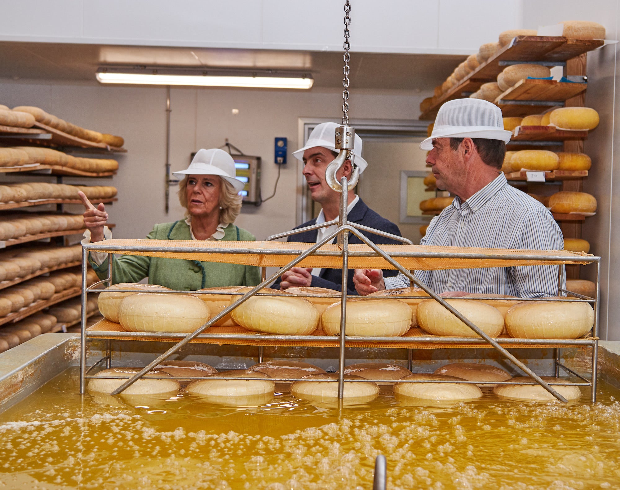 cheese making at Park Farm