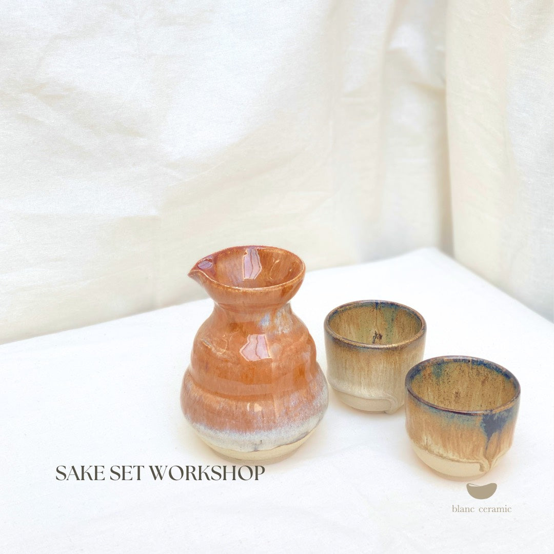 Sake Set Wheel Throwing Workshop