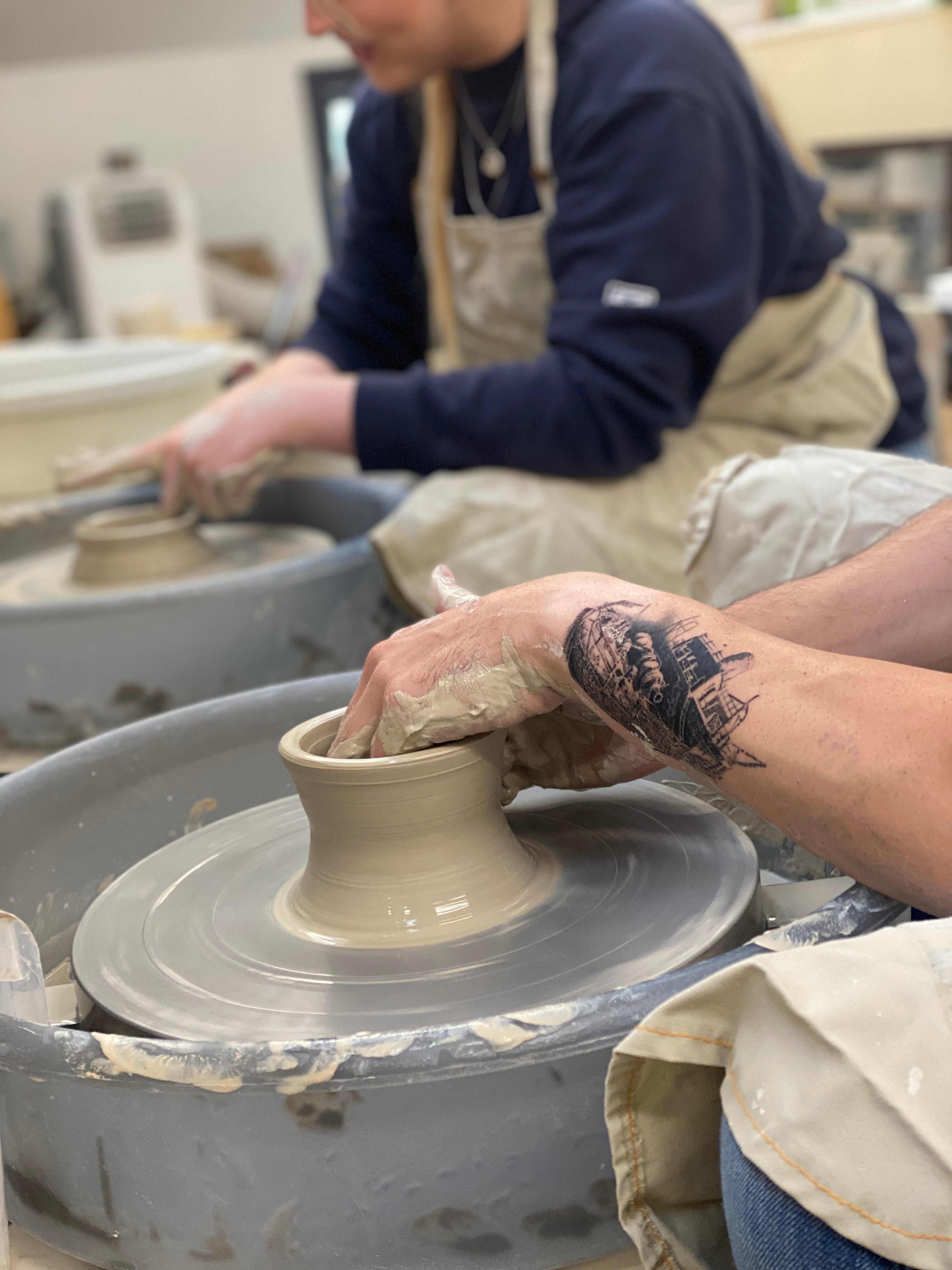 Marble Wheel Pottery Class