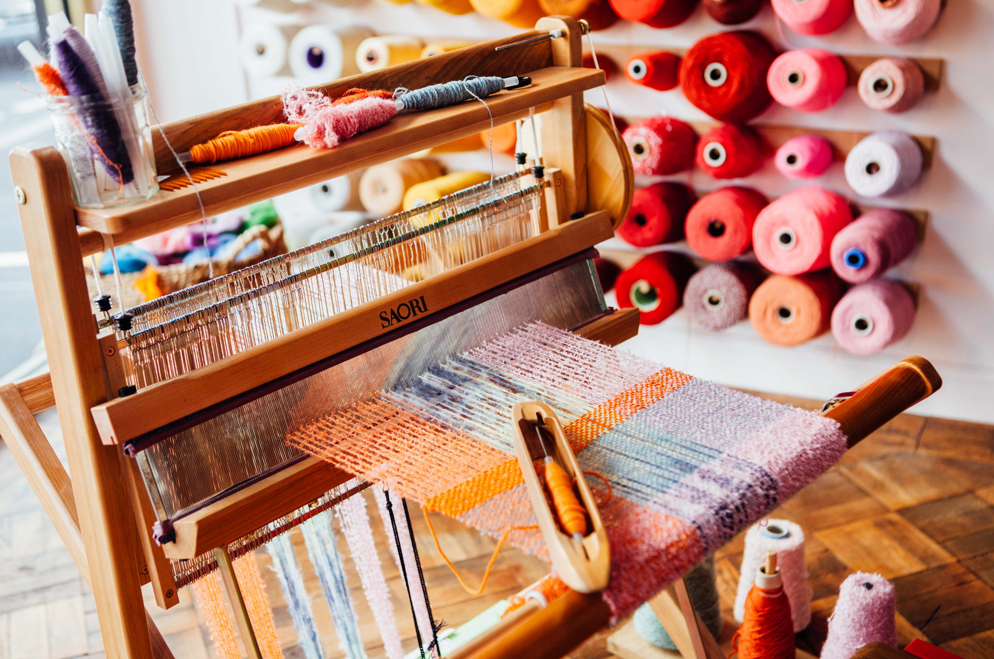 Floor Loom Weaving