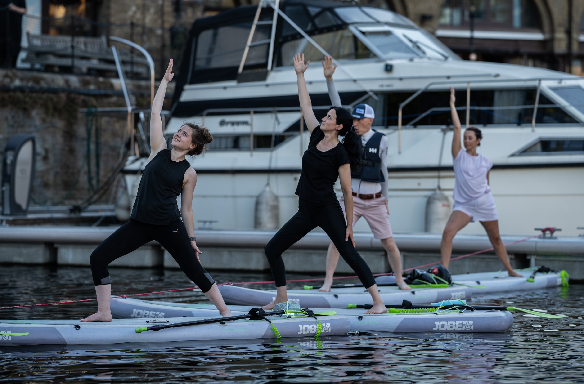 Paddleboarding Yoga