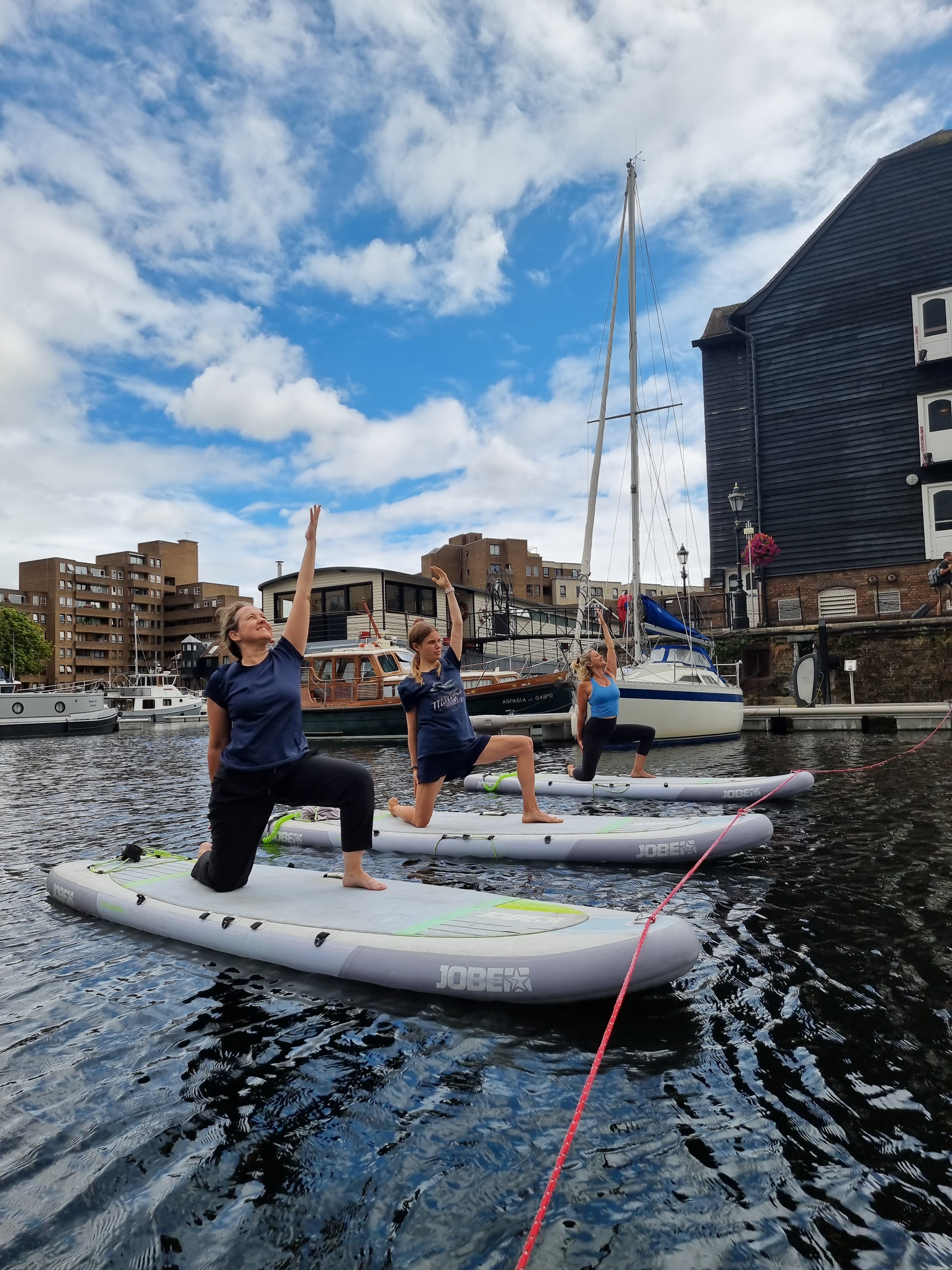 Paddleboarding Yoga