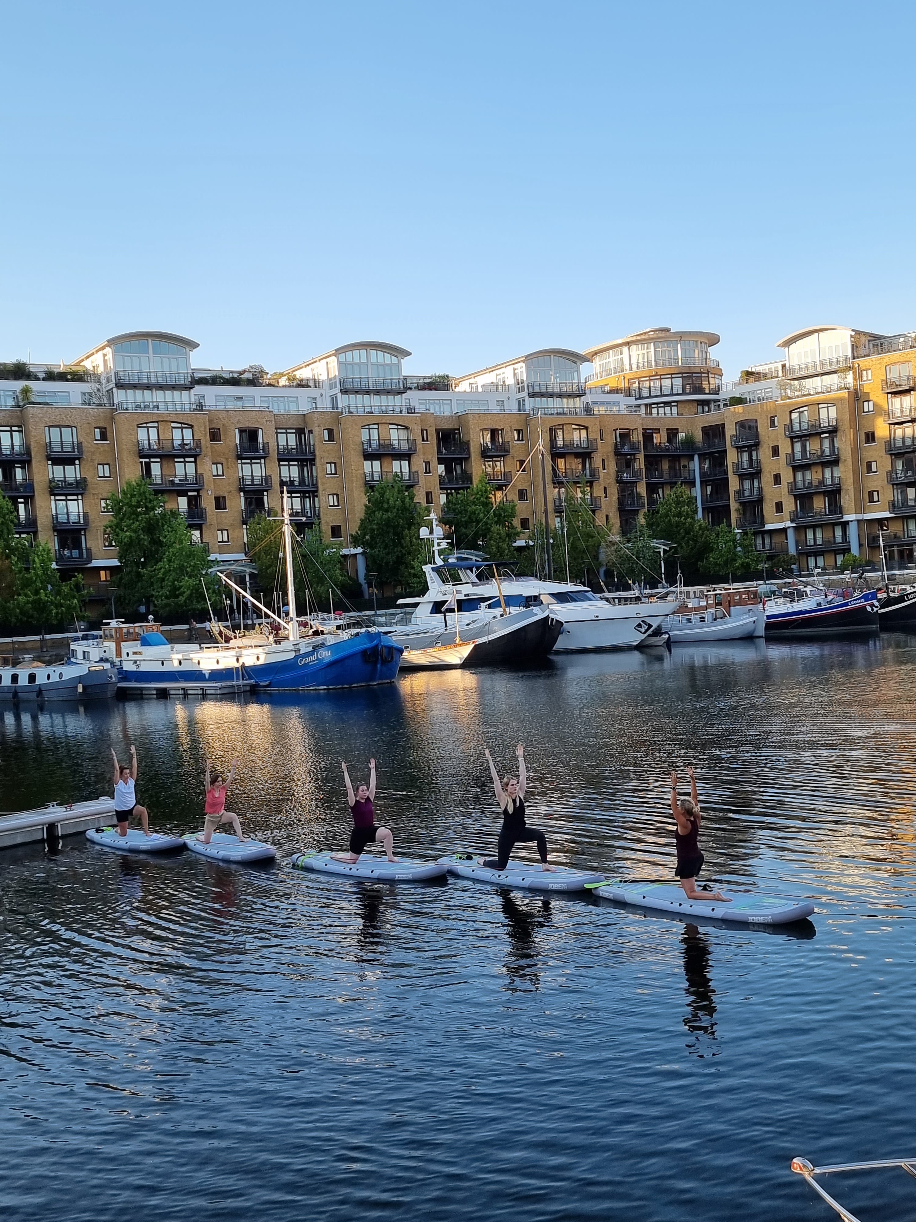 Paddleboarding Yoga