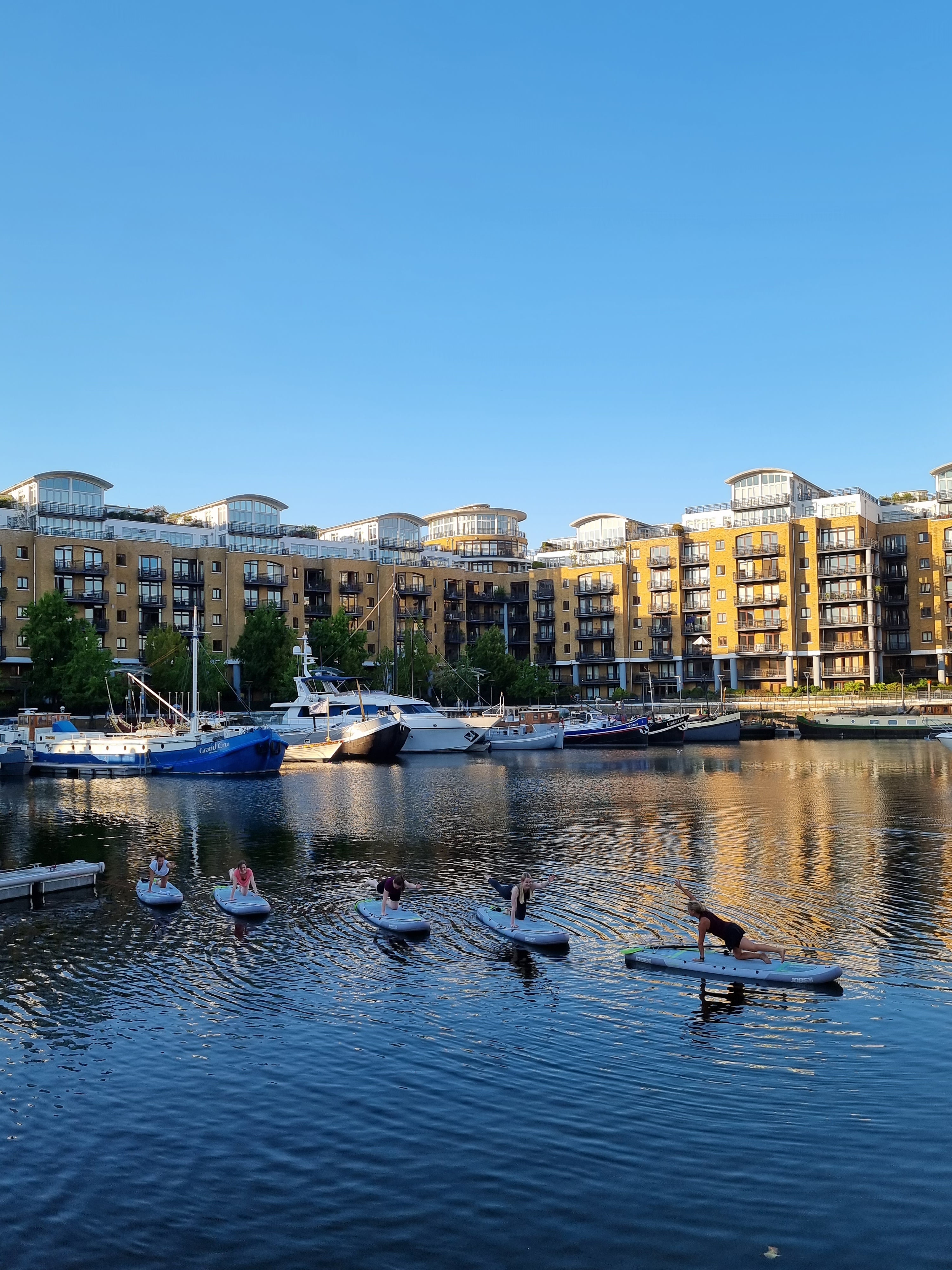 Paddleboarding Yoga