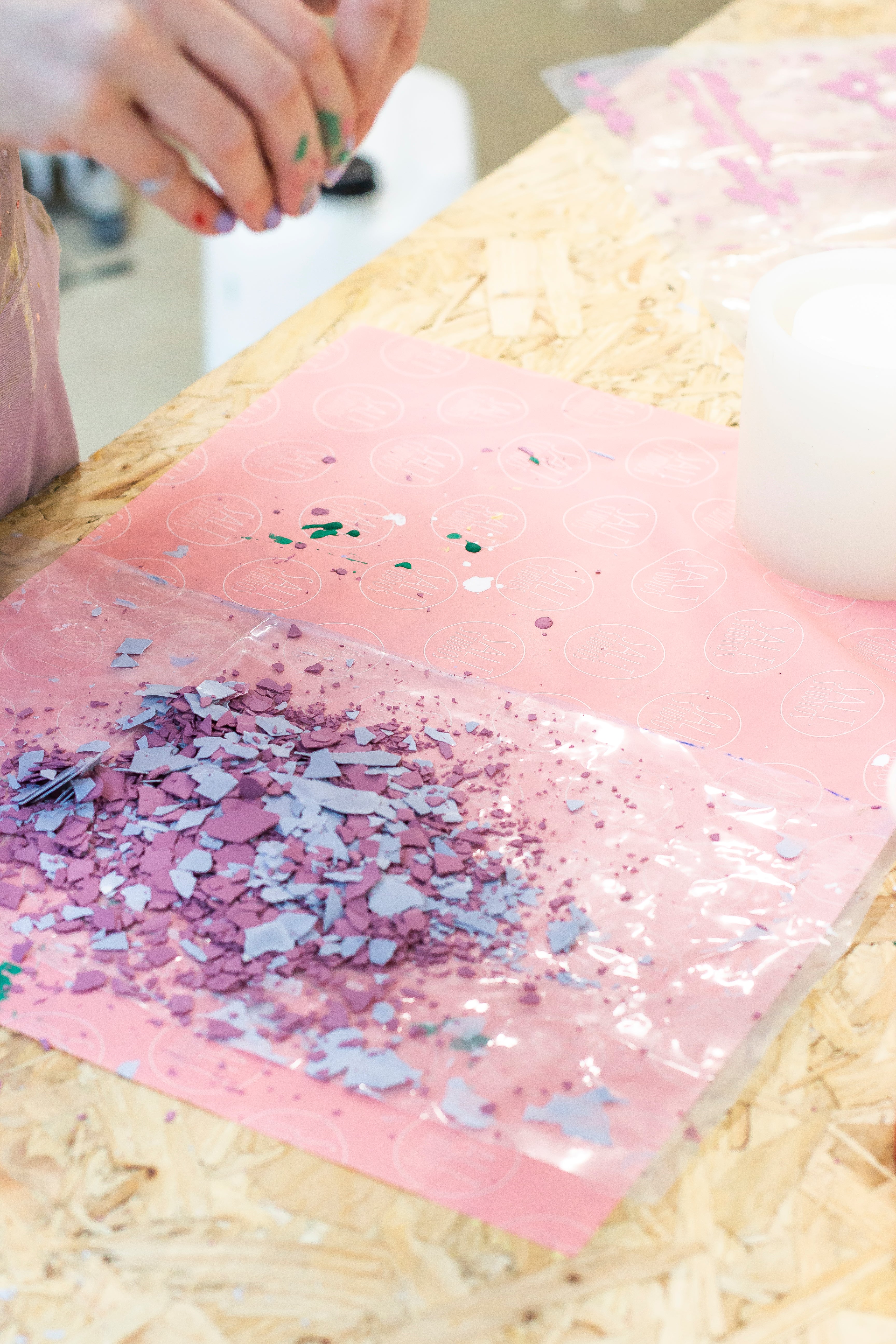 how to make terrazzo