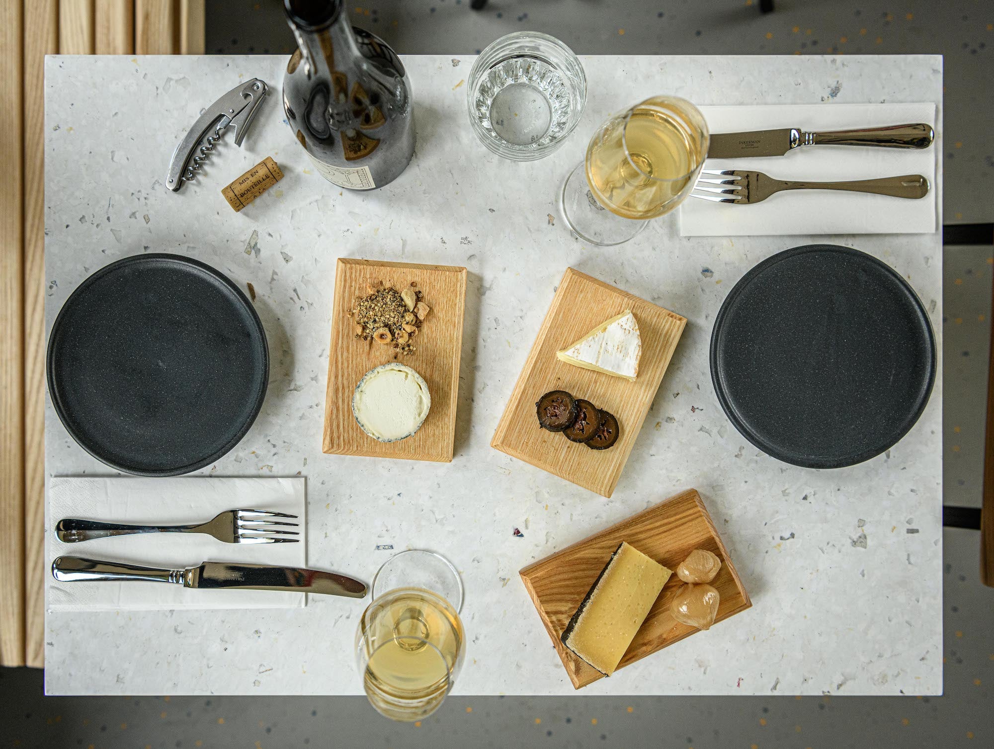 afternoon cheese for two